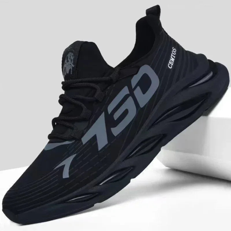 Men'S Fashion Casual Slip on Sneakers Breathable Running Shoes Outdoor Walking Training Tennis Shoes Lightweight Comfortable